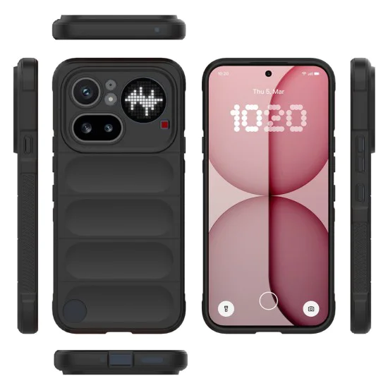 Калъф за Nothing Phone (4a) Pro - Magic Shield - Techsuit - Черен