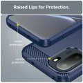 Калъф за OnePlus 15R - Carbon Silicone - Techsuit - Син