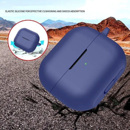 Калъф за AirPods Pro 3 - Silicone Case - Techsuit - Зелен