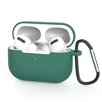 Калъф за AirPods Pro 3 - Silicone Case - Techsuit - Зелен