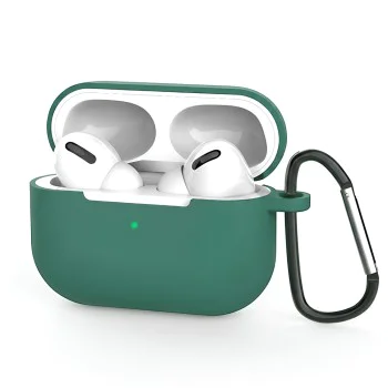 Калъф за AirPods Pro 3 - Silicone Case - Techsuit - Зелен