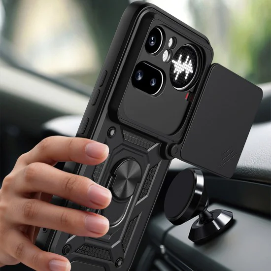 Калъф за Nothing Phone (4a) Pro - CamShield Series - Techsuit - Черен