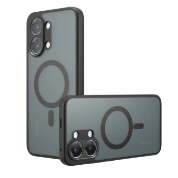 Калъф за Xiaomi Poco X8 Pro Max - PureFrost MagSafe - Techsuit - Матово черен