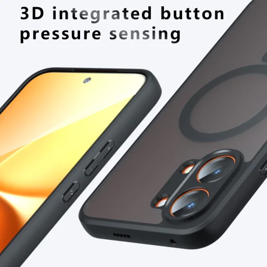 Калъф за Xiaomi Poco X8 Pro Max - PureFrost MagSafe - Techsuit - Матово черен
