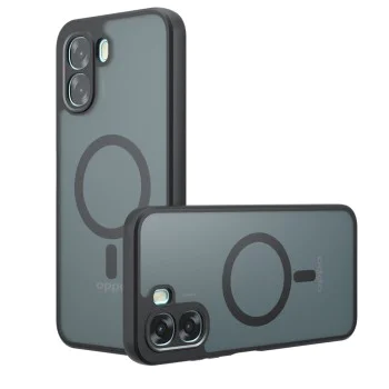 Калъф за Oppo A6x 4G / 5G / A6k 4G - PureFrost MagSafe - Techsuit - Матово черен