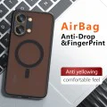 Калъф за Oppo A6x 4G / 5G / A6k 4G - PureFrost MagSafe - Techsuit - Матово черен