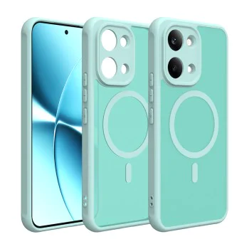 Калъф за Xiaomi Poco X8 Pro Max - HaloFrost II MagSafe - Techsuit - Зелен