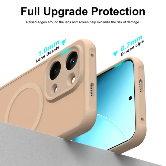 Калъф за Xiaomi Poco X8 Pro Max - HaloFrost II MagSafe - Techsuit - Златист