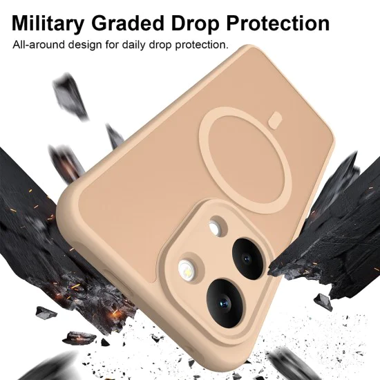 Калъф за Xiaomi Poco X8 Pro Max - HaloFrost II MagSafe - Techsuit - Златист