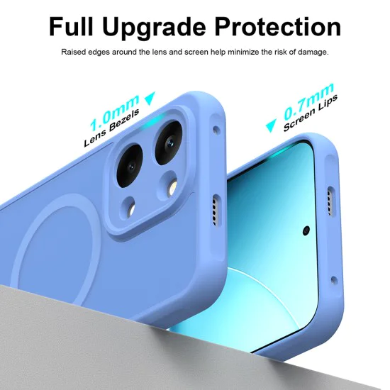 Калъф за Xiaomi Poco X8 Pro Max - HaloFrost II MagSafe - Techsuit - Син