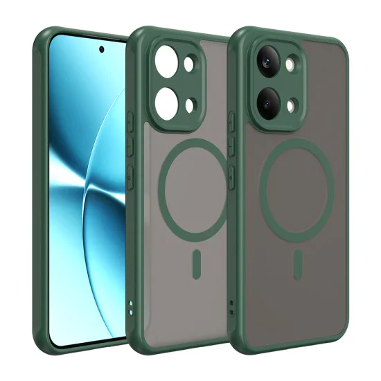 Калъф за Xiaomi Poco X8 Pro Max - HaloFrost II MagSafe - Techsuit - Зелен