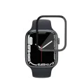 Протектор за Apple Watch 7 / 8 / 9 (45mm) - Nano Flex (2 pack) - Techsuit - Черен