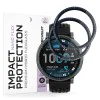 Протектор за Amazfit Active Max - Nano Flex (2 pack) - Techsuit - Черен