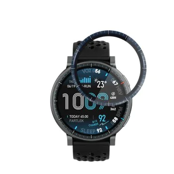Протектор за Amazfit Active Max - Nano Flex (2 pack) - Techsuit - Черен