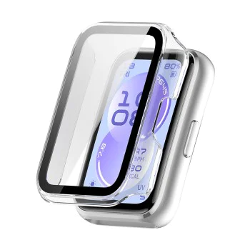 Калъф с протектор за Huawei Band 11 - Defense360 Pro - Techsuit - Прозрачен