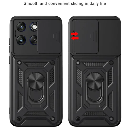 Калъф за Motorola Edge 70 Fusion - CamShield Series - Techsuit - Зелен