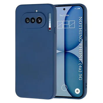 Калъф за Nothing Phone (4a) - SoftFlex - Techsuit - Син