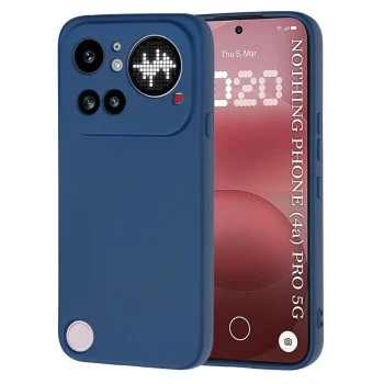 Калъф за Nothing Phone (4a) Pro - SoftFlex - Techsuit - Син