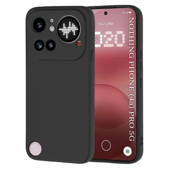 Калъф за Nothing Phone (4a) Pro - SoftFlex - Techsuit - Черен