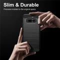 Калъф за Nothing Phone (4a) - Carbon Silicone - Techsuit - Черен