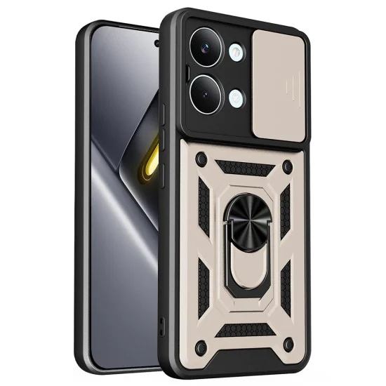 Калъф за Xiaomi Poco X8 Pro Max - CamShield Series - Techsuit - Златист