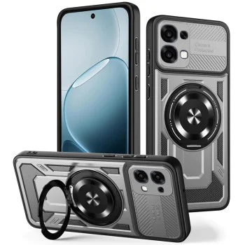 Калъф за Oppo A6 Pro 4G / 5G - RuggedCam - Techsuit - Сив