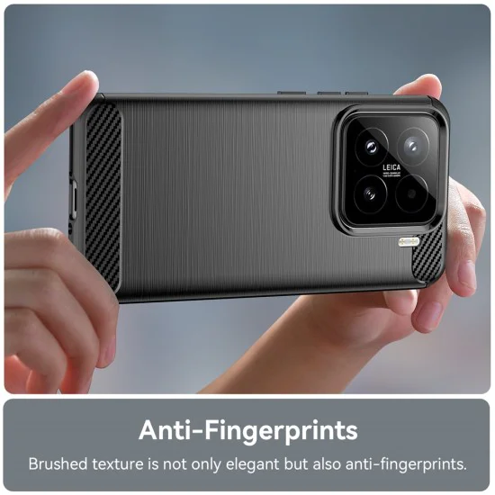 Калъф за Oppo A6 Pro 4G / 5G - Carbon Silicone - Techsuit - Син