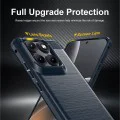 Калъф за Motorola Edge 70 Fusion - Carbon Silicone - Techsuit - Син