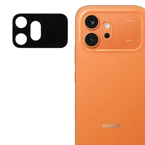 Протектор за камера за Honor 600 - Full Camera Glass - Techsuit - Черен