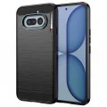 Калъф за Nothing Phone (4a) - Carbon Silicone - Techsuit - Черен