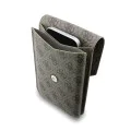 Калъф за телефон тип портфейл Guess Universal Triangle 4G - с презрамка - Кафяв