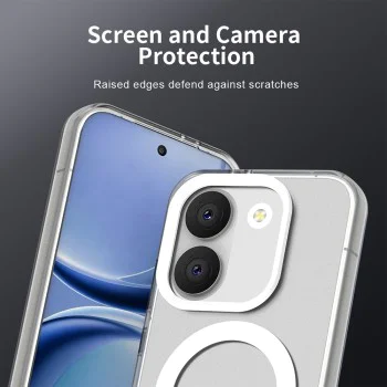 Калъф за Xiaomi Poco X8 Pro - CandyCase MagSafe - Techsuit - Бял