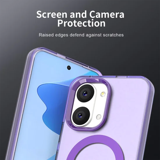 Калъф за Xiaomi Poco X8 Pro Max - CandyCase MagSafe - Techsuit - Лилав