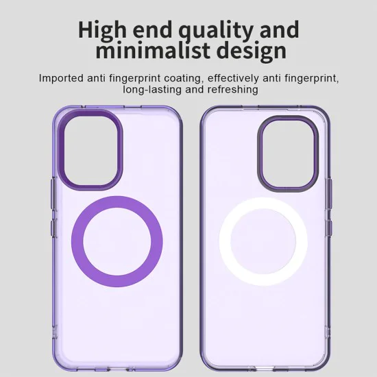 Калъф за Xiaomi Poco X8 Pro Max - CandyCase MagSafe - Techsuit - Лилав