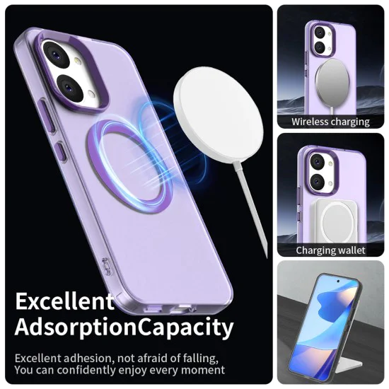 Калъф за Xiaomi Poco X8 Pro Max - CandyCase MagSafe - Techsuit - Лилав