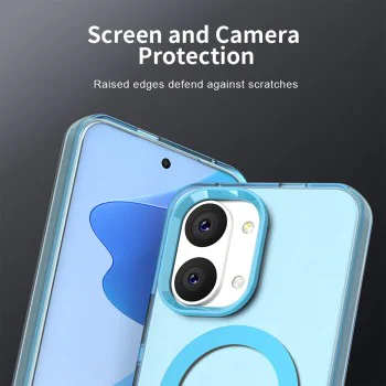 Калъф за Xiaomi Poco X8 Pro Max - CandyCase MagSafe - Techsuit - Син