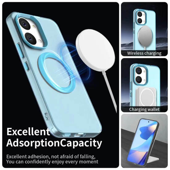 Калъф за Xiaomi Poco X8 Pro Max - CandyCase MagSafe - Techsuit - Син
