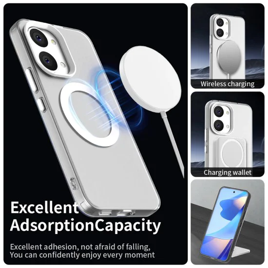 Калъф за Xiaomi Poco X8 Pro Max - CandyCase MagSafe - Techsuit - Бял
