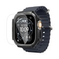 Каишка с калъф и протектор за Apple Watch Ultra / Ultra 2 / Ultra 3 - Rugged Armor - Spigen - Черна