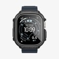 Каишка с калъф и протектор за Apple Watch Ultra / Ultra 2 / Ultra 3 - Rugged Armor - Spigen - Черна
