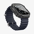 Каишка с калъф и протектор за Apple Watch Ultra / Ultra 2 / Ultra 3 - Rugged Armor - Spigen - Черна