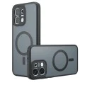 Калъф за Oppo A6 Pro 4G / 5G - PureFrost MagSafe - Techsuit - Матово черен