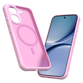 Калъф за Xiaomi Poco X8 Pro - HaloFrost II MagSafe - Techsuit - Розов