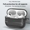 Калъф за AirPods Pro 3 - CarbonFiber - Techsuit - Черен
