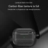 Калъф за AirPods Pro 3 - CarbonFiber - Techsuit - Черен