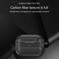 Калъф за AirPods Pro 3 - CarbonFiber - Techsuit - Черен