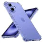 Калъф за iPhone 16 - Techsuit - Удароустойчив прозрачен силикон - прозрачен