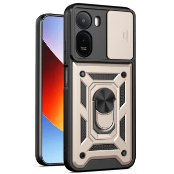 Калъф за Xiaomi Redmi A7 Pro 4G - CamShield Series - Techsuit - Златист