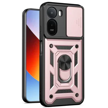Калъф за Xiaomi Redmi A7 Pro 4G - CamShield Series - Techsuit - Rose Gold