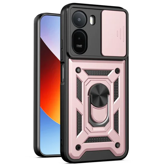 Калъф за Xiaomi Redmi A7 Pro 4G - CamShield Series - Techsuit - Rose Gold